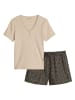 Marc O'Polo Pyjama Mix N Match in french oak/black print