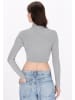 myMo Women Sweater in light grey melange