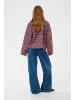Kaffe Jacke KAnuria Loose fit in Pink Black Graphic Flower