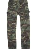 Brandit Cargohose "Adven Slim Fit Pants" in Camouflage