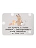 Mr. & Mrs. Panda Magnet Erzieher Kindisch mit Spruch in Grau Pastell