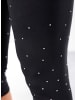 Sieh an! Capri-Leggings in schwarz