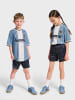 Hummel Verstellbare Taille Kurze Hose Anzug Hmljr Loose Kinder in FADED DENIM