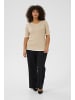 KAFFE curve Strickpullover KClizzy in Feather G. with Chalk contrast