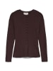 Vero Moda Strickjacke in Chocolate Plum
