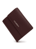 Lazarotti Bologna Leather Geldbörse Leder 12 cm in burgundy
