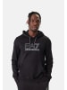 EA7 Sweatshirt in schwarz