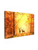 MuchoWow Leinwand bilder Herbsthirsche (BxH)