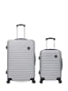 BlueStar 2 tlg. Kofferset LONDON in Grau (95L/37L)