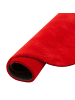 Pergamon Fellteppich Pearl Rund in rot