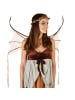 tectake Bezauberndes Nymphen Naturgeist Kleid, braun