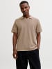 Jack & Jones Gestricktes Polo in String