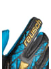 Reusch Torwarthandschuh Attrakt Aqua Finger Support in 7714 black / gold /aqua