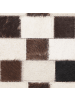 Beliani Patchwork KAYABEY in Braun/Beige - (W) 140 x (H) 1 x (L) 200 cm