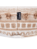 Beliani Pouf KARAW in Beige - (W) 50 x (H) 35 x (L) 50 cm