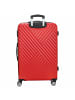 Paradise by CHECK.IN Kingston - 4-Rollen-Trolley 77 cm (lila) in rot