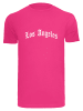 Mister Tee T-Shirts in hibiskus pink