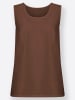 Sieh an! Top in schokobraun