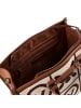 Valentino Tyle Shopper Tasche 38 cm in cuoio-multicolor