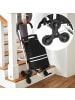 SONGMICS Einkaufstrolley Sampson in Schwarz - (B)47 x (H)97 x (T)35 cm