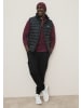 Kangaroos Steppweste in schwarz bordeaux