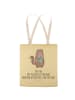 Mr. & Mrs. Panda Tasche Katze Dose mit Spruch in Gelb Pastell