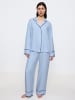 Triumph Pyjama Amourette Jacquard in ICE