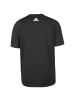 adidas Performance Trainingsshirt 3Bar in schwarz / weiß