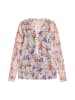Albee Women Bluse in Creme Mehrfarbig