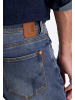 Timezone Jeans Gerade Regular Fit Reißverschluss Unifarben in Blau