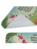 Mr. & Mrs. Panda duschmatte Einhorn Ballerina Design mit Spruch in Weiß