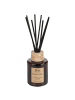 Beliani 2-tlg Duftverteiler mit Dutftstäbchen DARK ELEGANCE in Braun