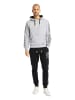 Bruno Banani Hoodie ohne Reißverschluss WEST in Grau / Melange