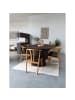 ebuy24 Esstisch Osaka Schwarz 120 x 120 cm