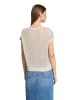 Betty Barclay Lochstrick-Pullover ohne Arm in beige