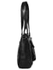 SPIKES & SPARROW Handtasche echt Leder in schwarz