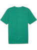 Puma T-Shirt "TeamRISE Logo Jersey Cotton" in Grün