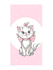 Disney Strand-/Badetuch Disney Aristocats Marie  - (L) 140 cm x (B) 70 cm in Hellrosa