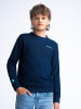 Petrol Industries Bequemer Sweater Coveify in Blau