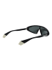 Polaroid Unisex Sonnenbrille Mono-Objektiv Schwarz