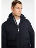 DreiMaster Maritim Winterjacke Mit Wattierung in Schwarz