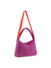 Les Visionnaires Unio Hobo Schultertasche 47 cm fuxia