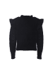 faina Damen Strickjacke in SCHWARZ