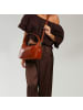 Florence Florence Schultertasche Leder mittellbraun ca. 33cm