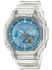 Casio G-Shock Classic Ana-Digi Armbanduhr Transparent/Blau