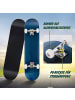 COSTWAY Skateboard in Blau