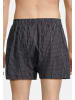 Seidensticker Boxershorts Web in Schwarz