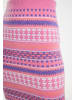 IZIA Damen Strickrock in Pink Mehrfarbig