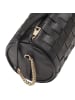 DuDu Abigail Umhängetasche Leder 19.5 cm in black rose