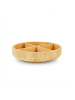 relaxdays Drehteller in Natur - (H)6 x Ø 23,5 cm